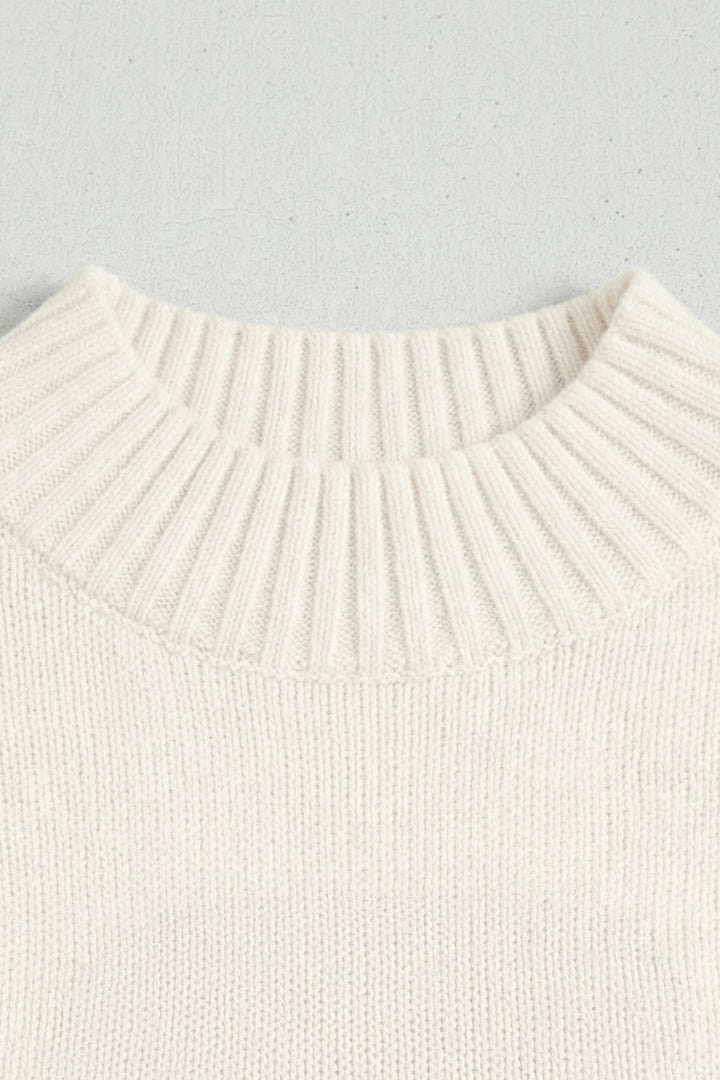 Adele Cropped Short Sleeve Sweater