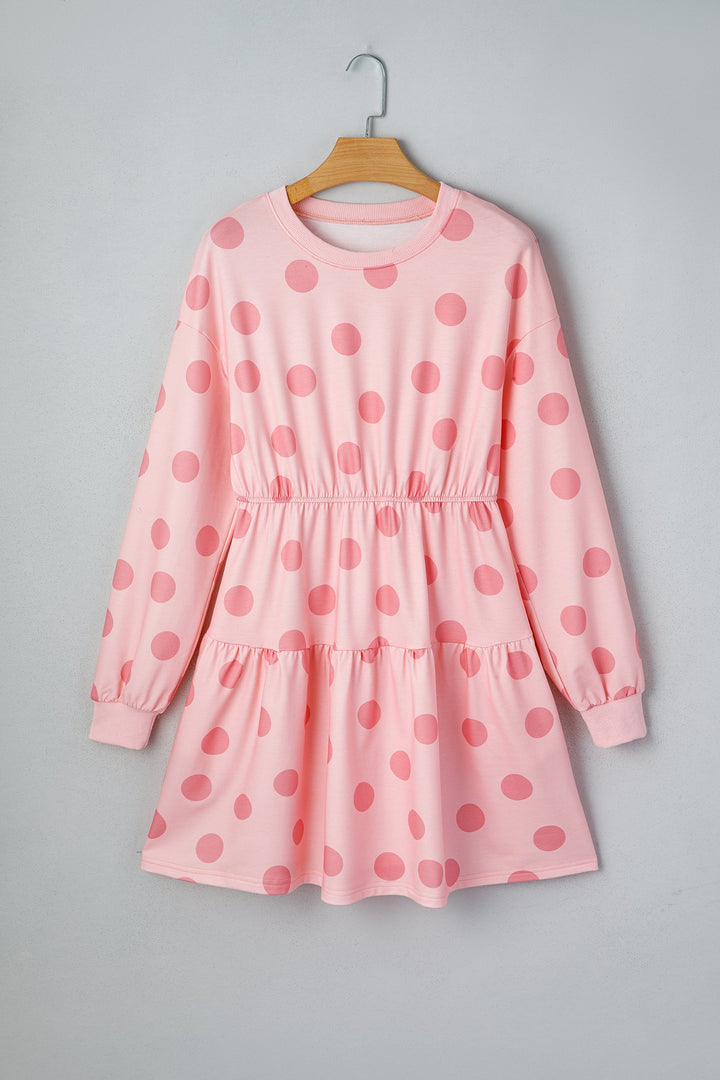 Anna Sleeve Flared Mini Dress