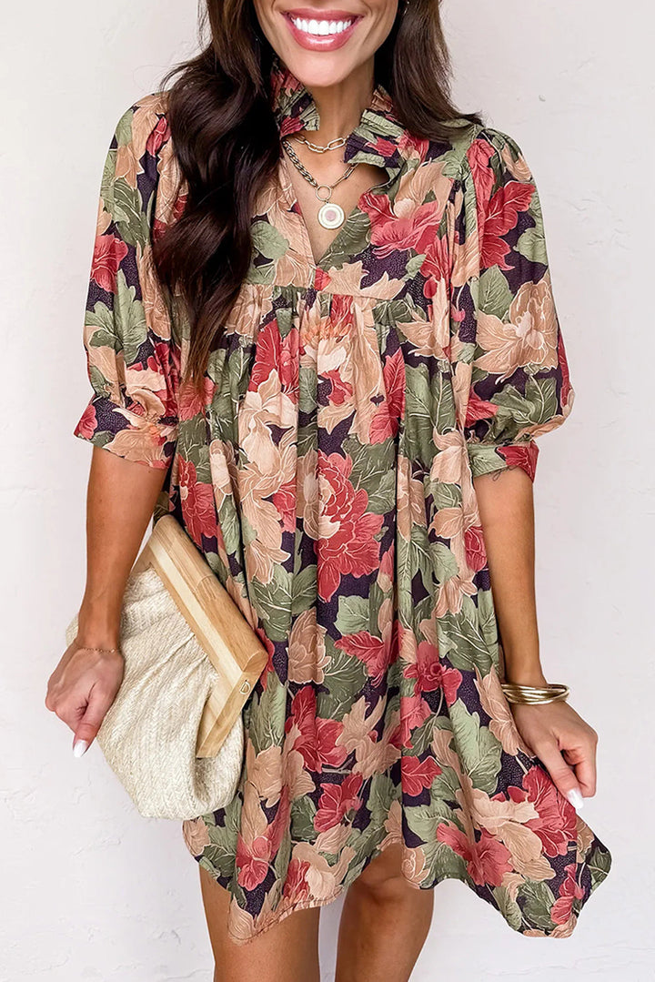 Annika Half Sleeve Mini Dress