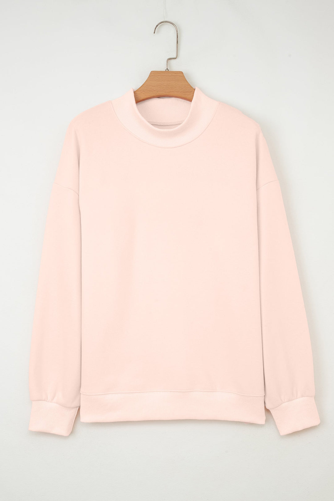 Ensley apricot Oversize Mock Sweatshirt
