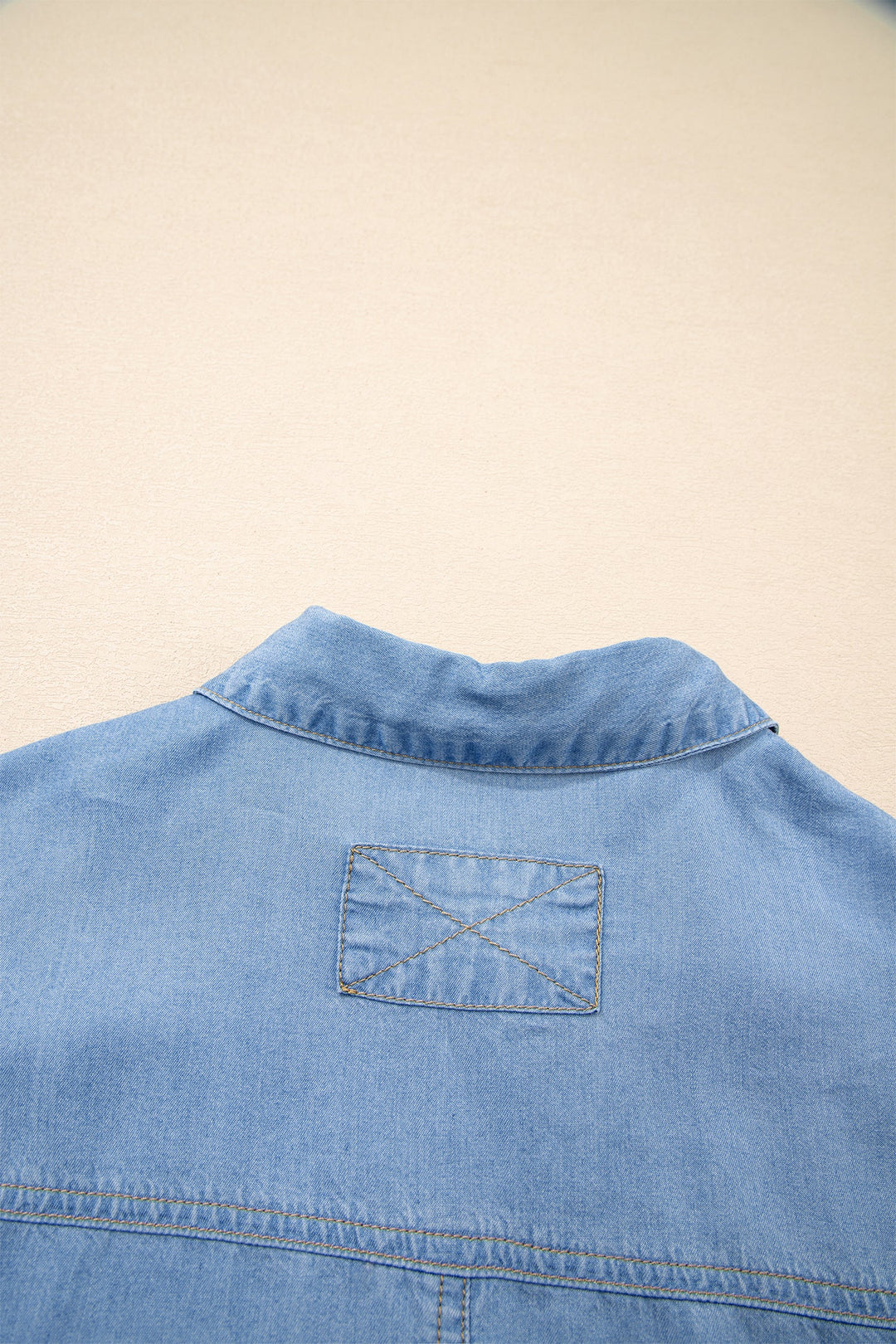 Daphne High Low Chambray Shirt