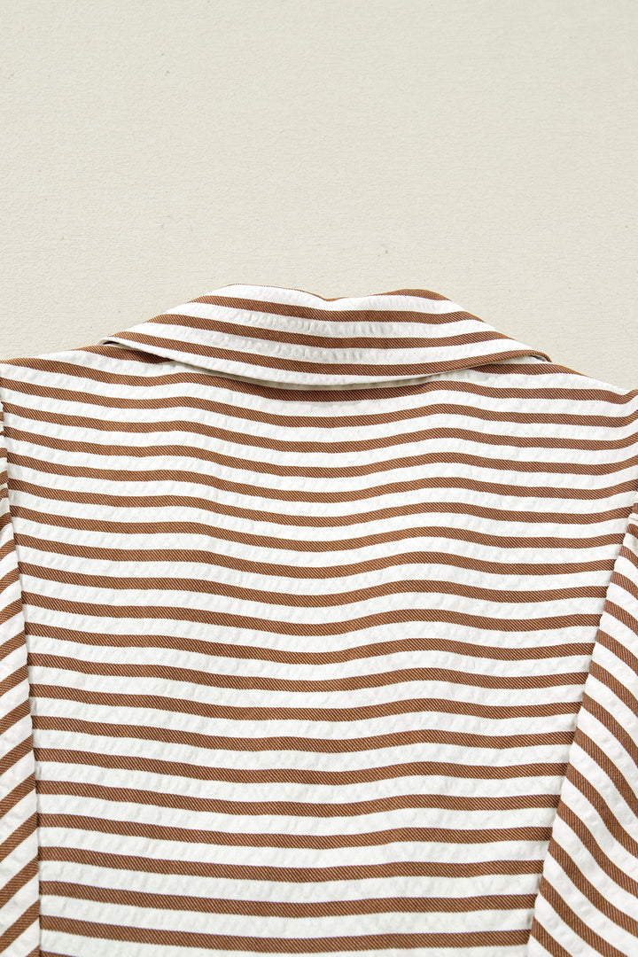 Lina Short Puff Sleeve Blouse