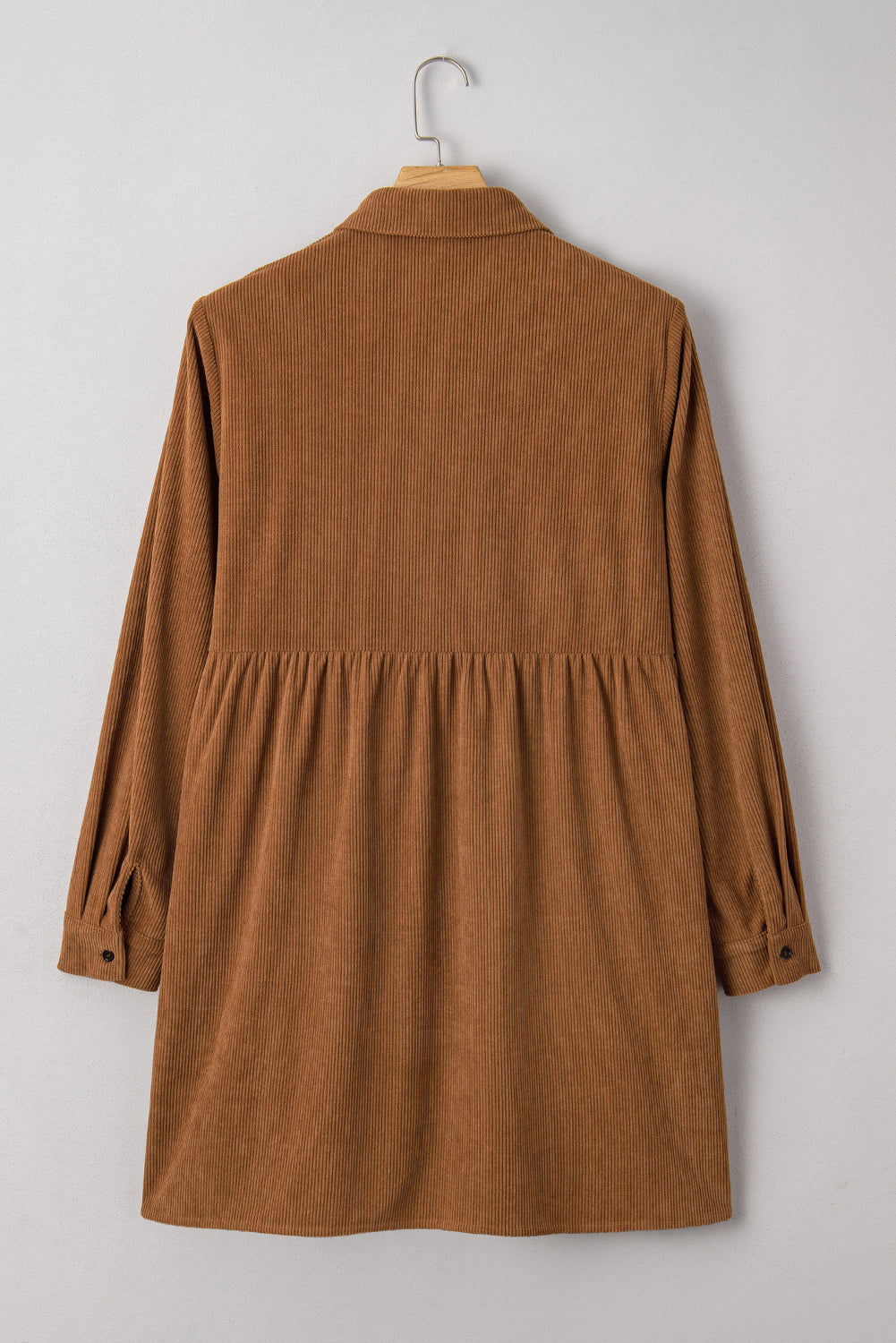Galilea Corduroy Full Collared PLUS Shirt