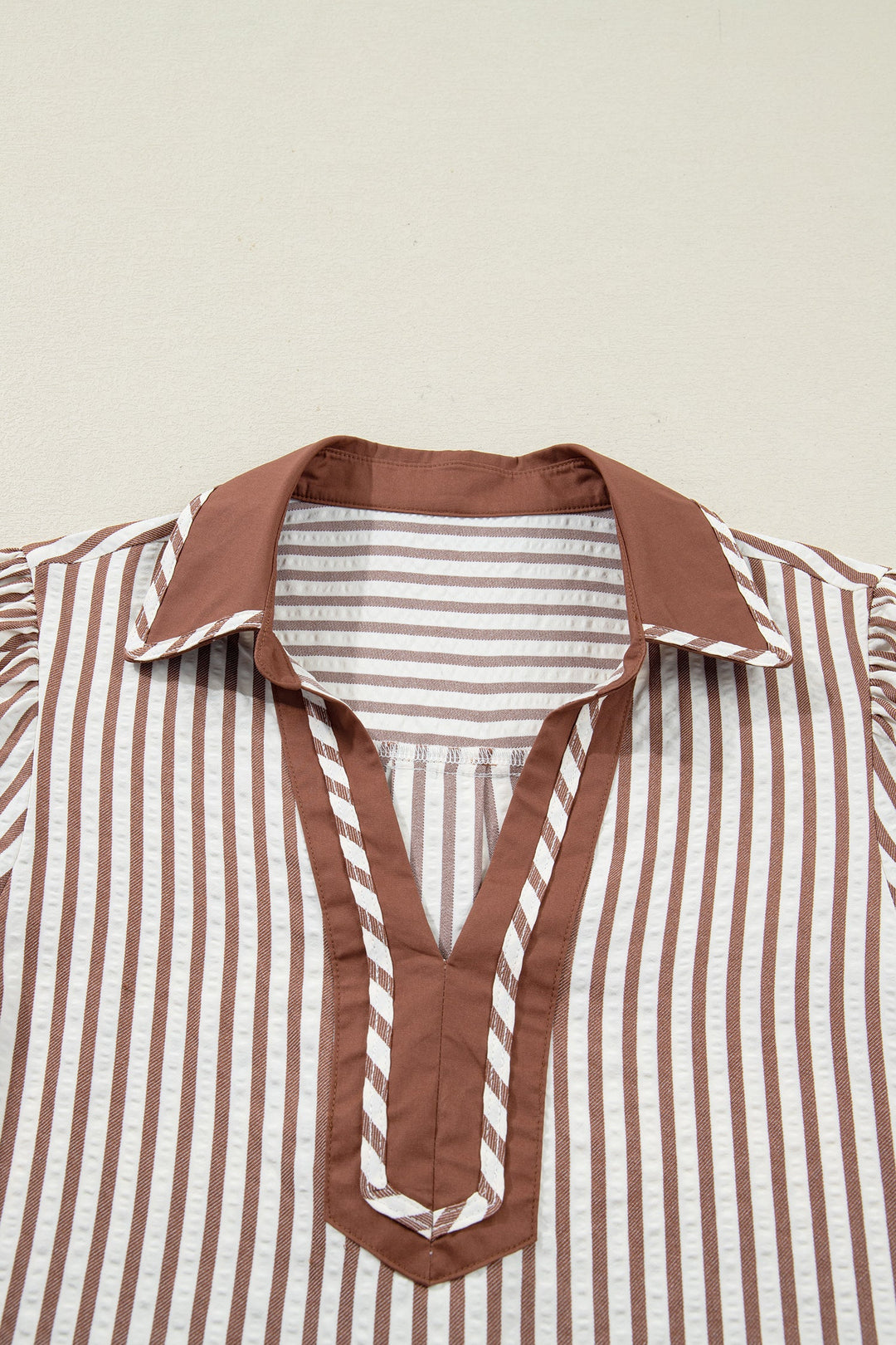 Romina Short Bubble Sleeve Blouse