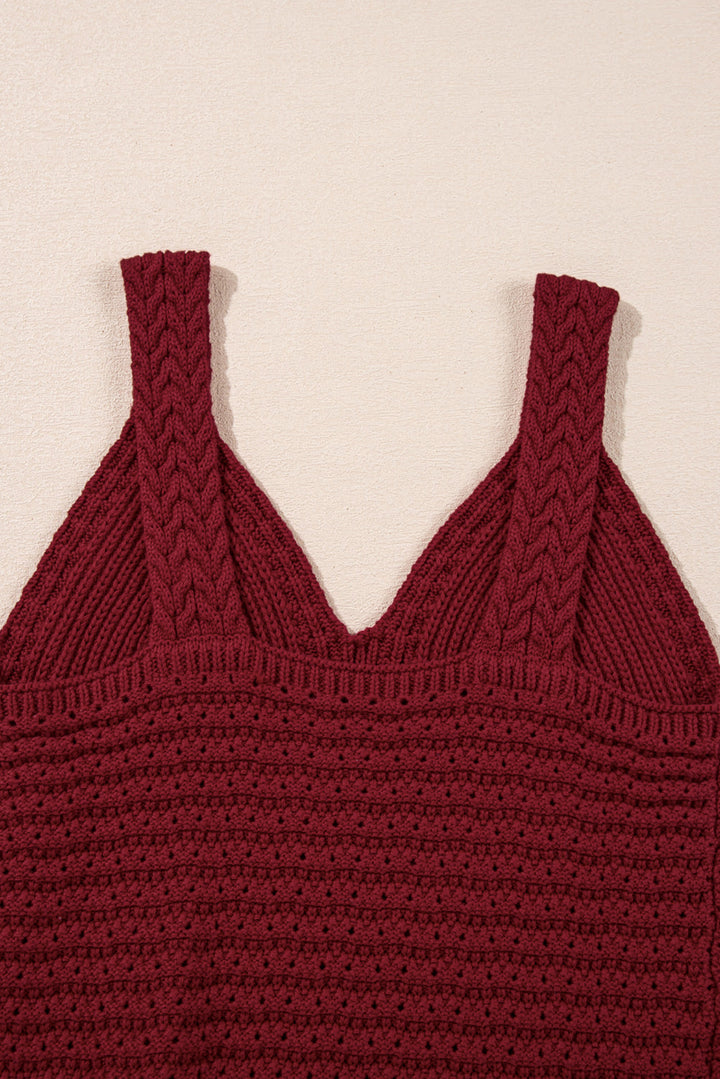 Parker Pointelle Slim Fit Sweater