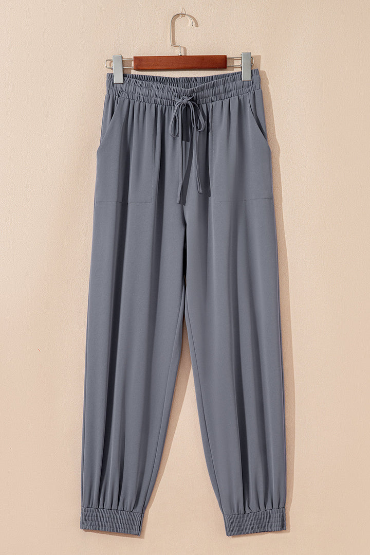 Elani Waistband Cropped Jogger Pants