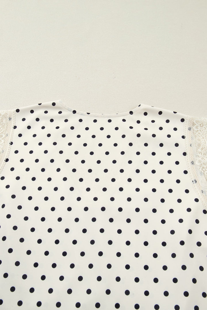Alina Lace Trim Sleeveless PLUS Top