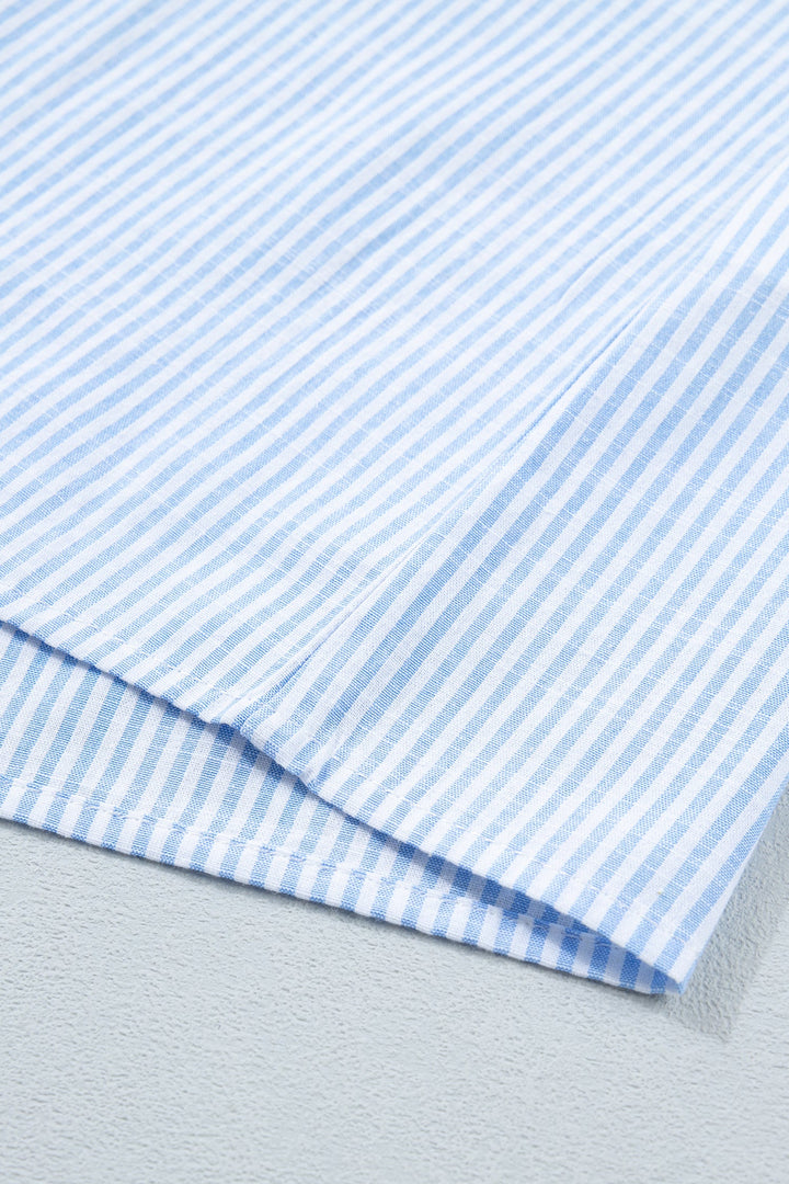 Nadia Collar Short Sleeve Shirt