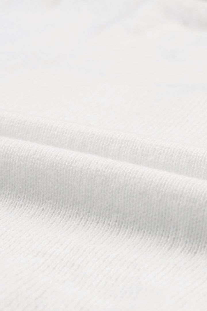 Robin Glitter Print Casual Sweater