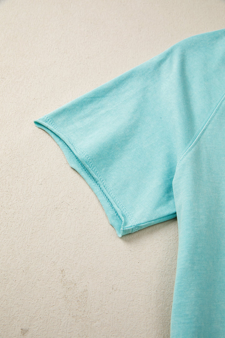 Judith Boxy Fit Cropped Tee