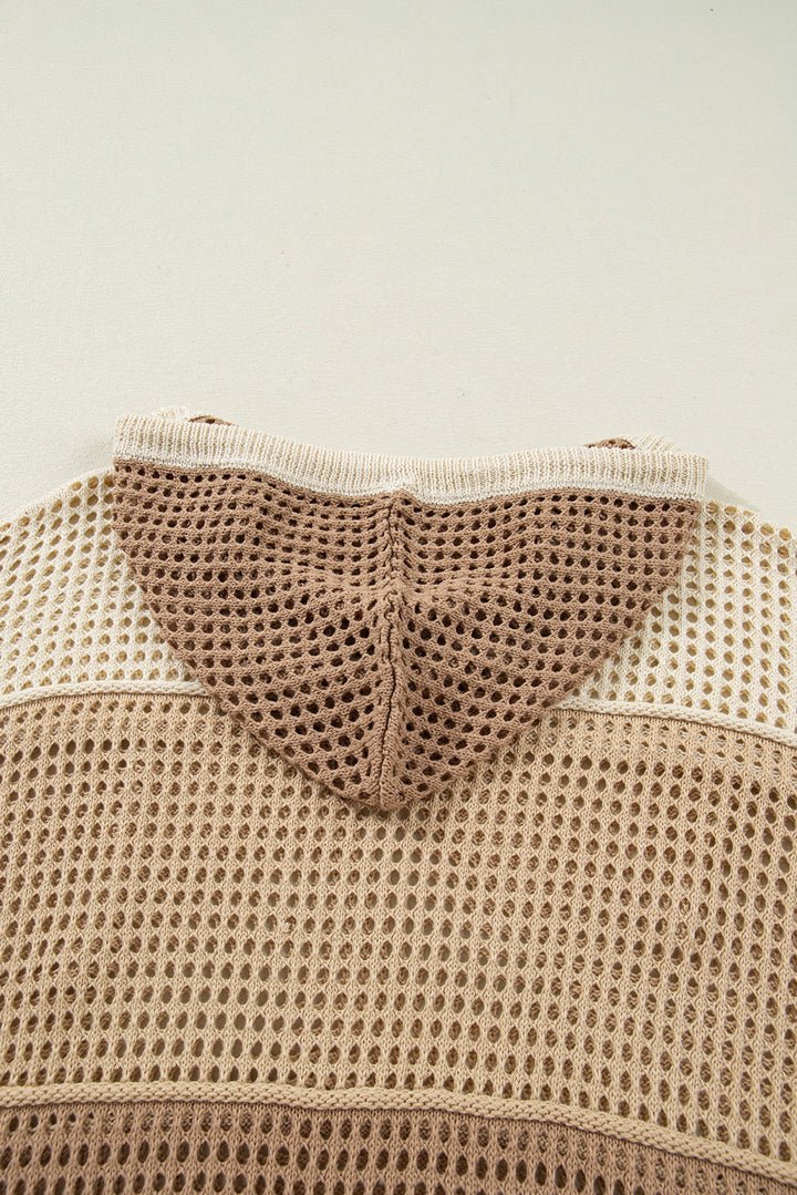 Icelynn Knit Hooded Jumper PLUS Sweater
