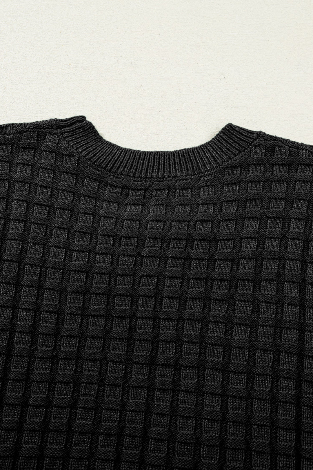 Marina Textured Short Sleeve Sweater