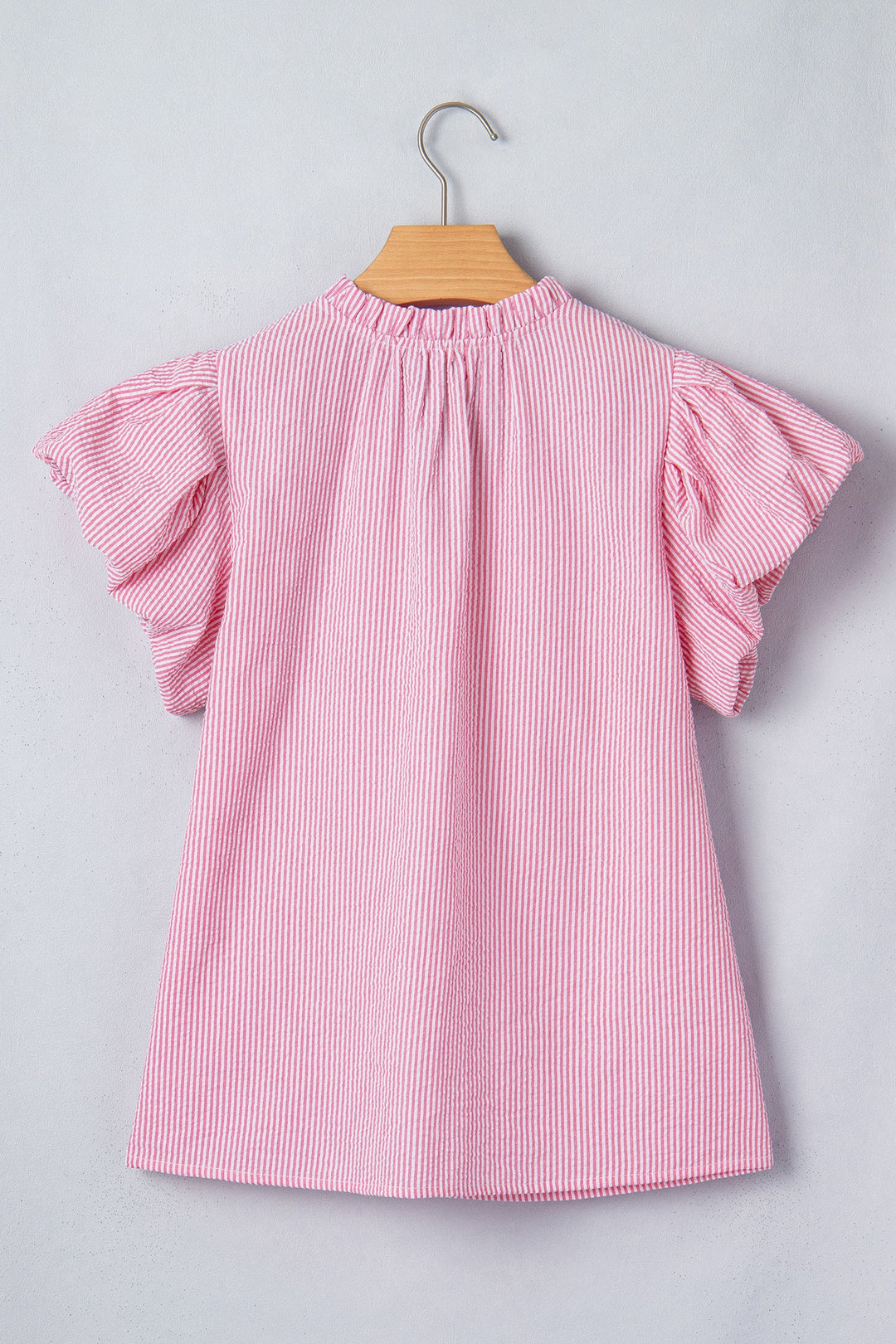 Maelynn Short Bubble Sleeve Blouse