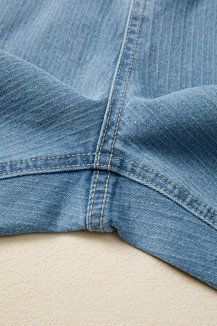 Adelyn Textured Wide Leg PLUS Jeans
