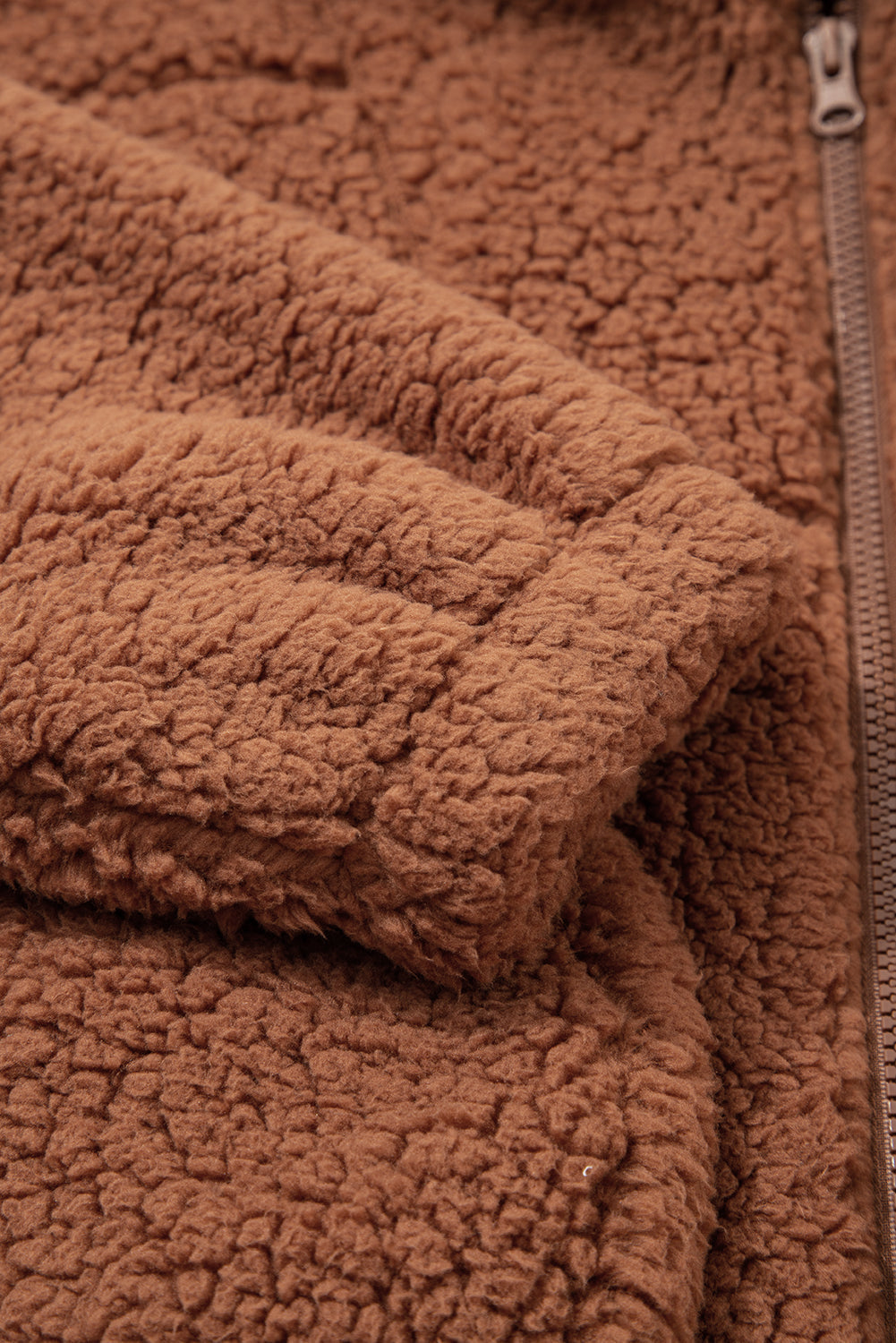 Bethany Up Hooded Sherpa Jacket