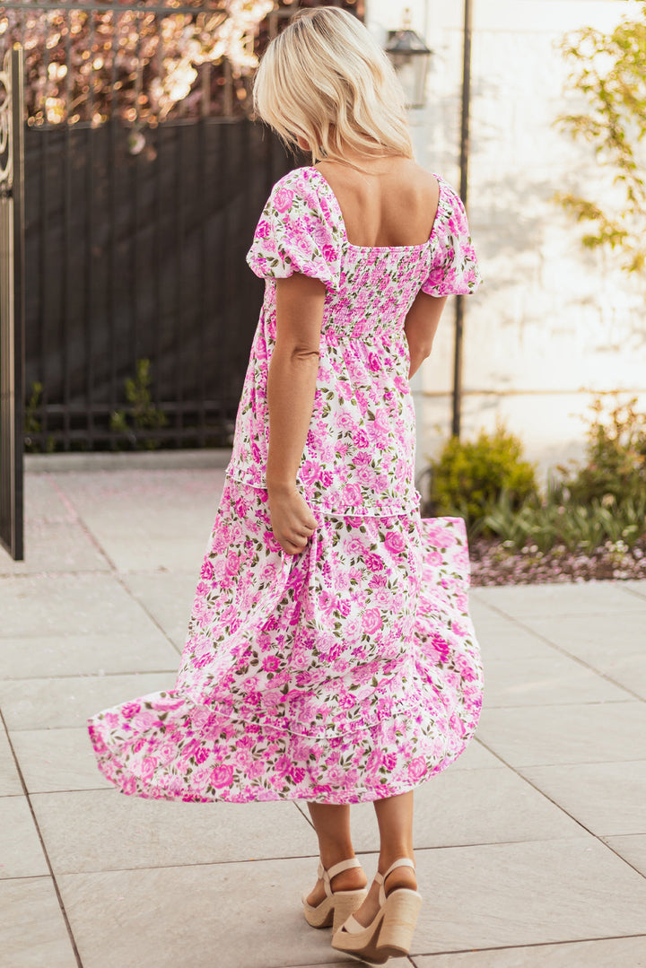 Raina Sleeve Flowy Long Dress