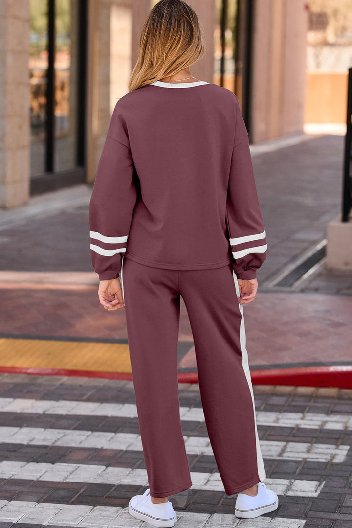 Novah Wide Leg Pant Set