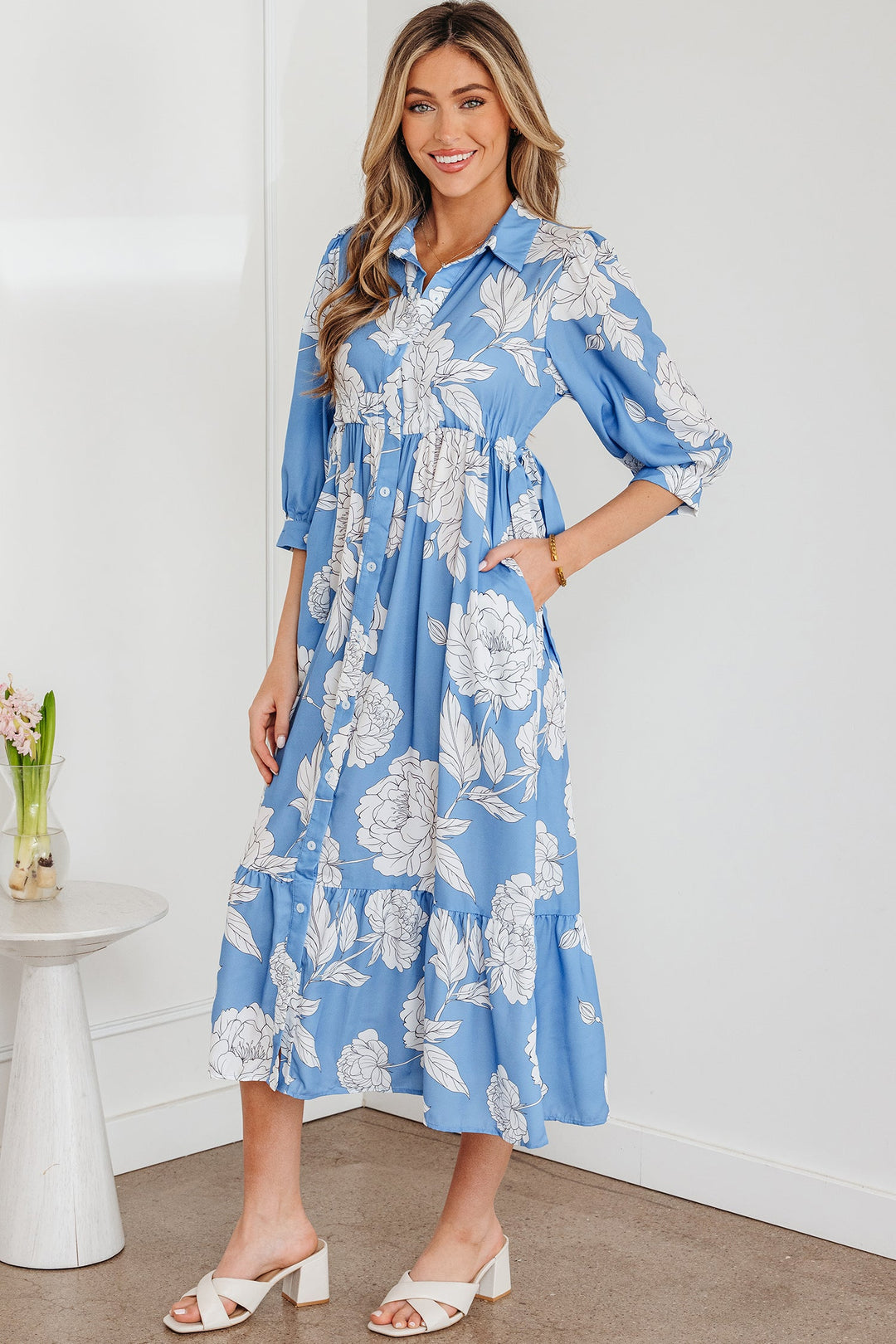 Isabella Floral Print Shirt