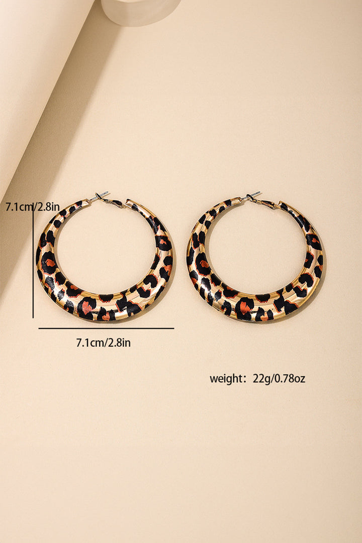 Miriam Bold Ring Hoop Earrings