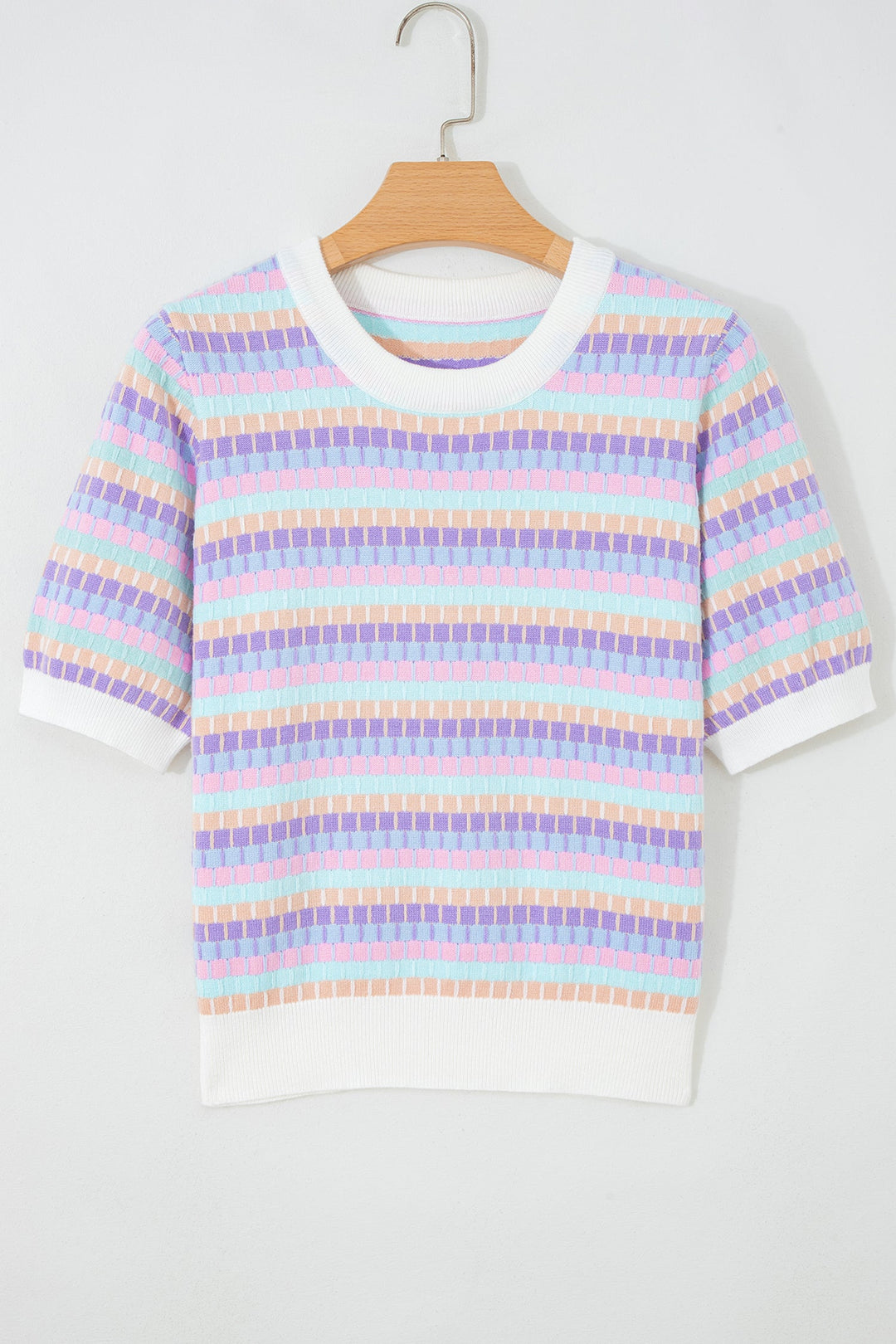 Ailany Knit Short Sleeve Sweater