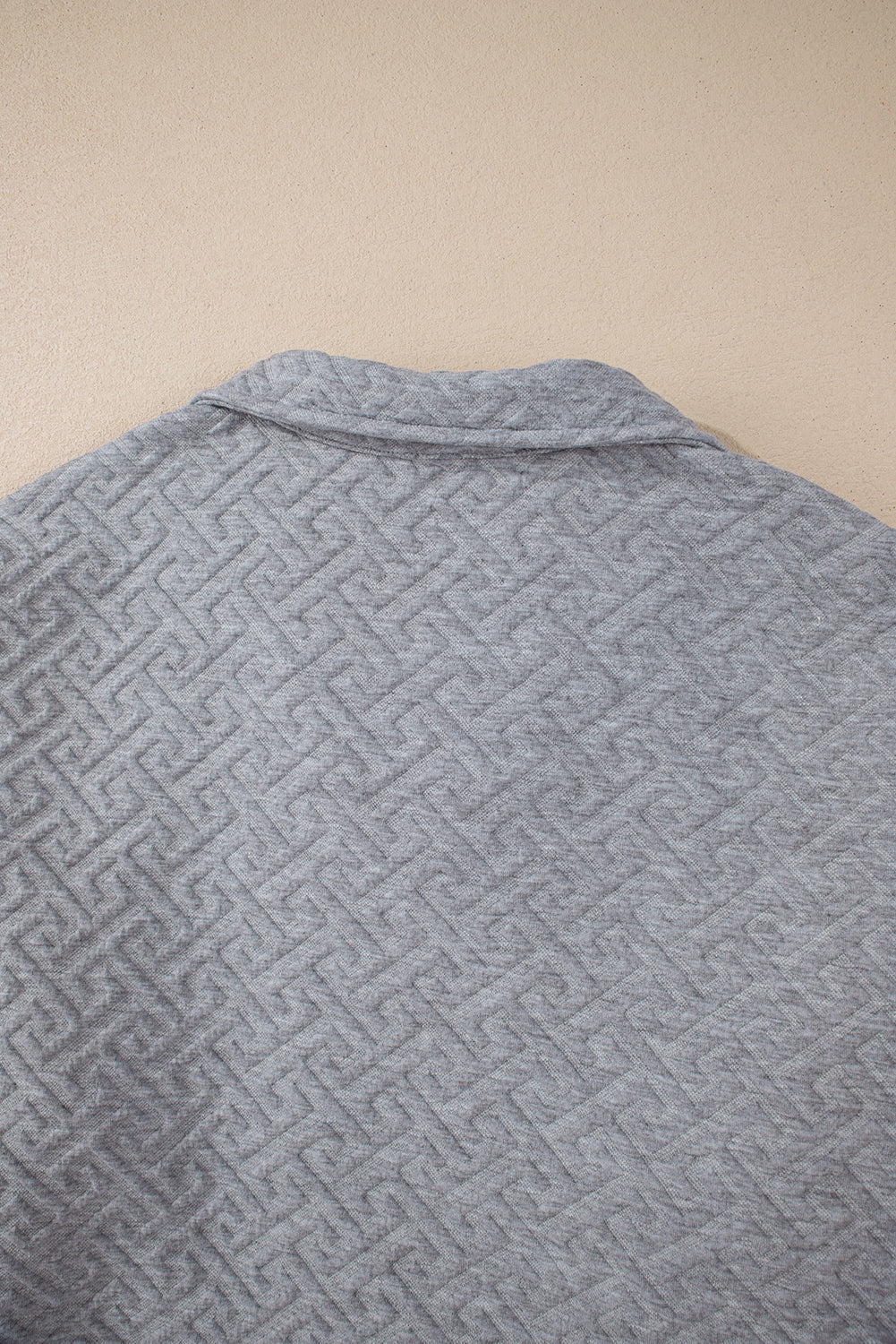 Saige Half Zipper Collared Sweatshirt