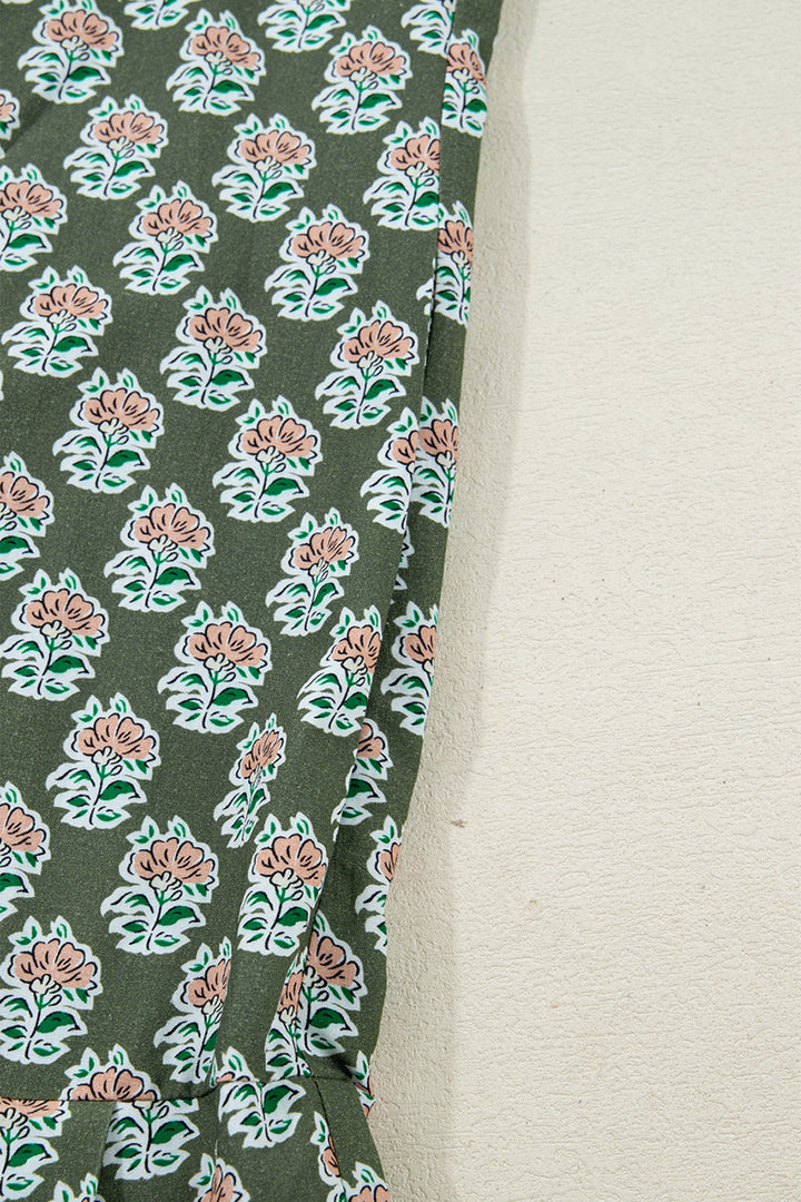 Olivia 4 Sleeve Floral PLUS Dress