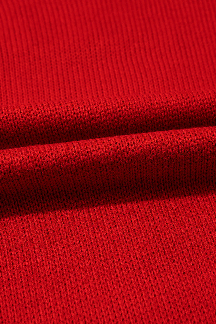 Isabella Sleeves Christmas Turtleneck Sweater