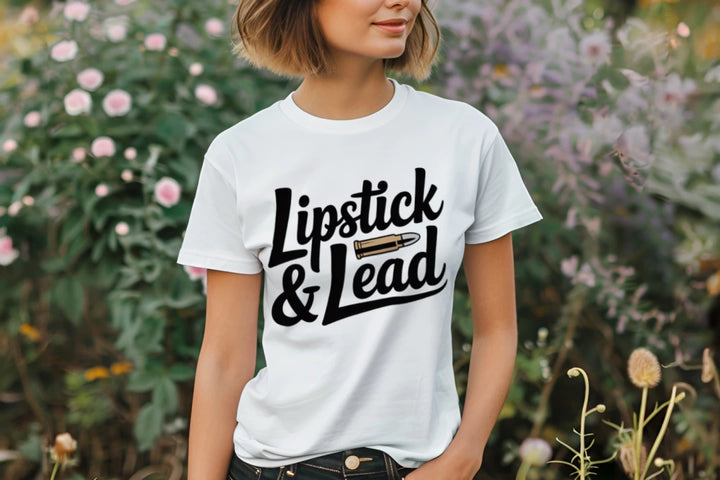 Lipstick and Lead Tee