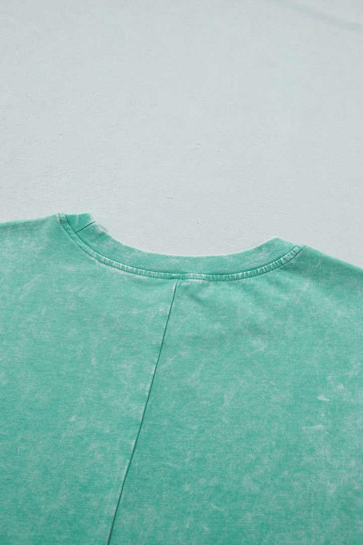 Itzel Mineral Washed Oversize Tee