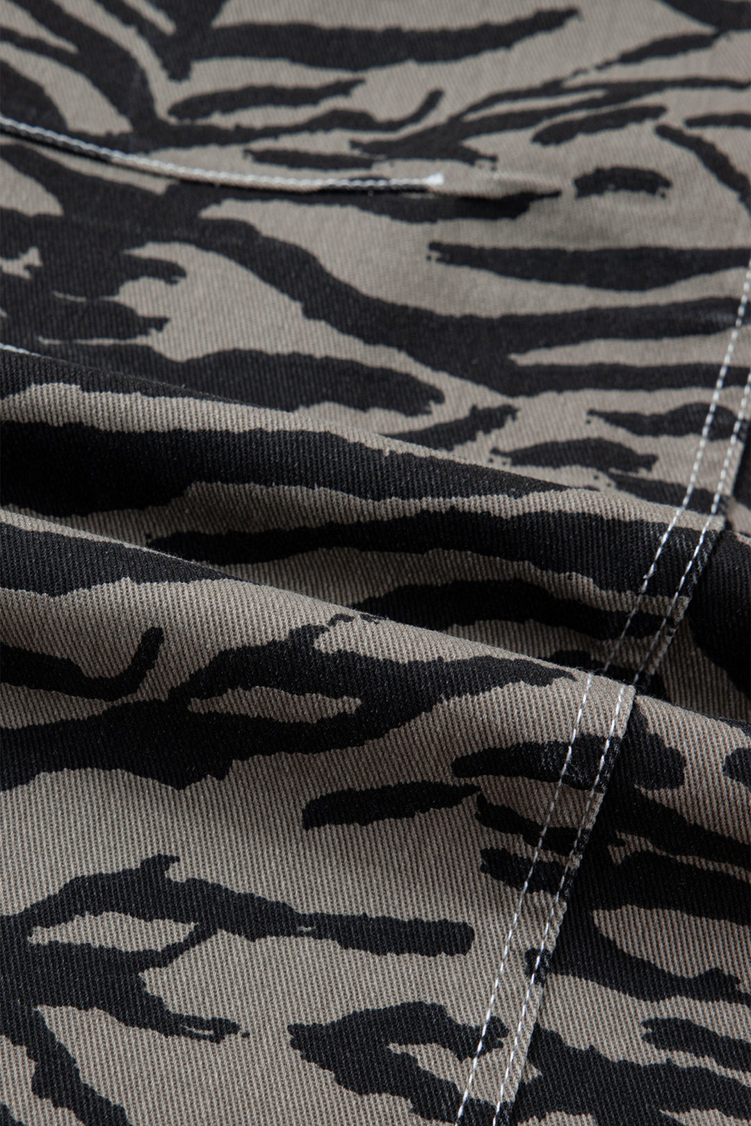 Hunter Printed Wide Leg Jeans