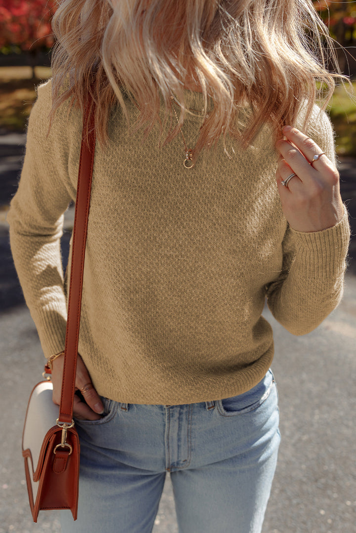 Nina Knit Casual Fitted Sweater