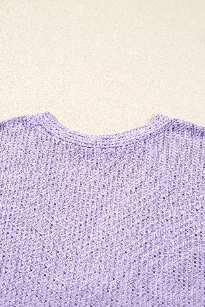 Rosie Waffle Knit Front PLUS Cardigan
