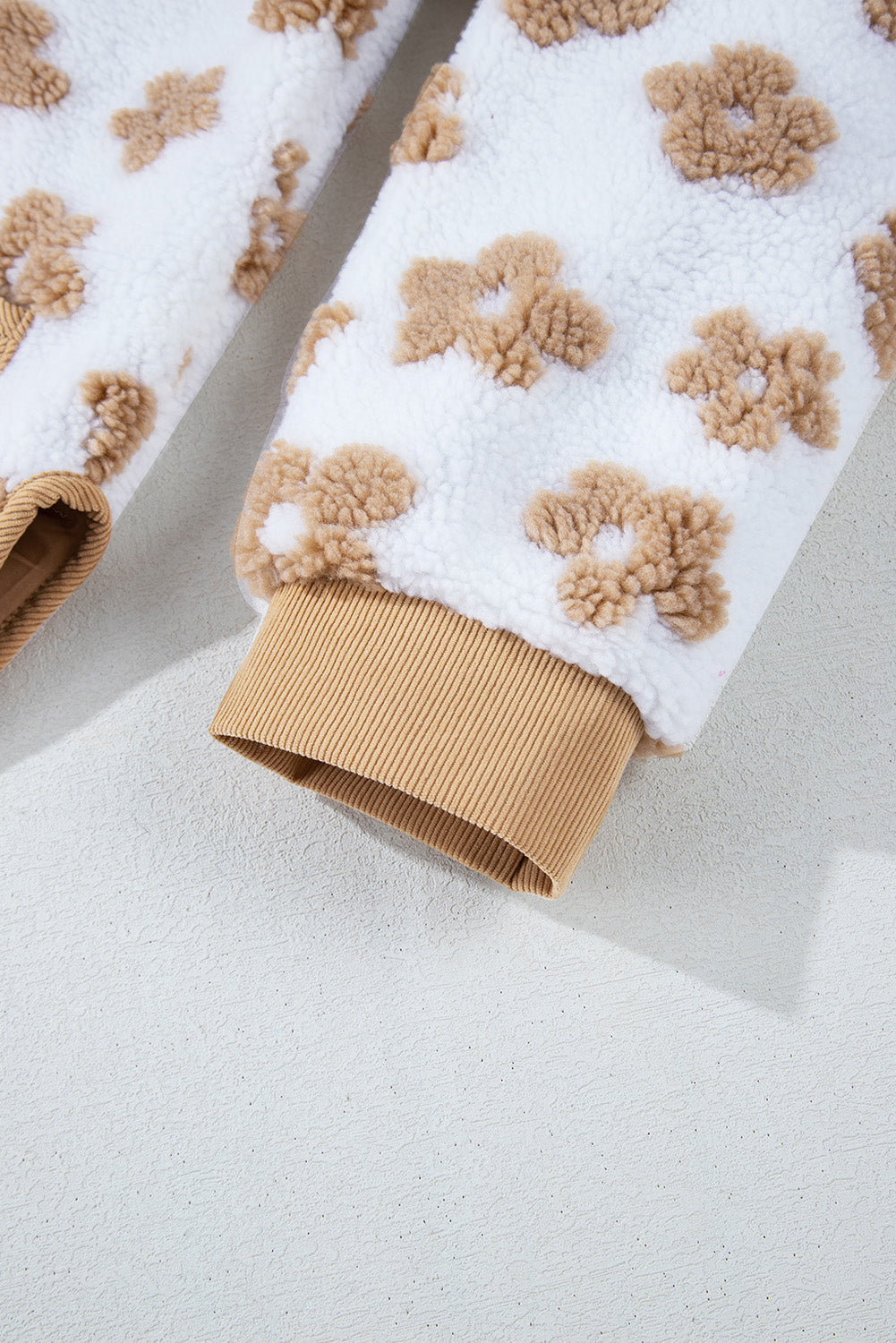 Elisa Pattern Up Fleece Jacket