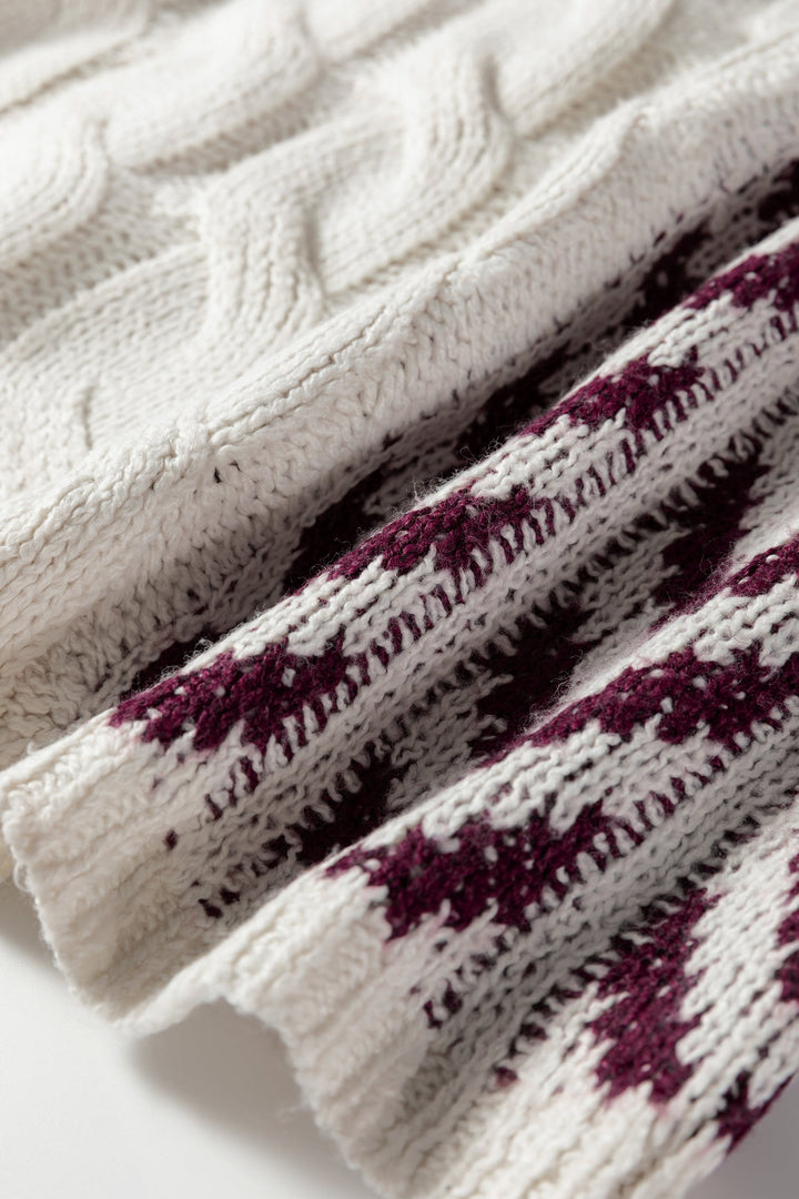 Elliott Back Loose Fit Sweater