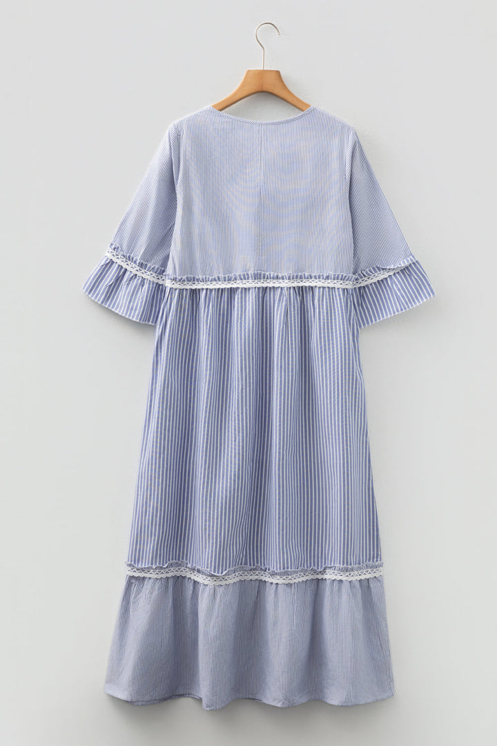 Raya Bracelet Sleeve Maxi Dress