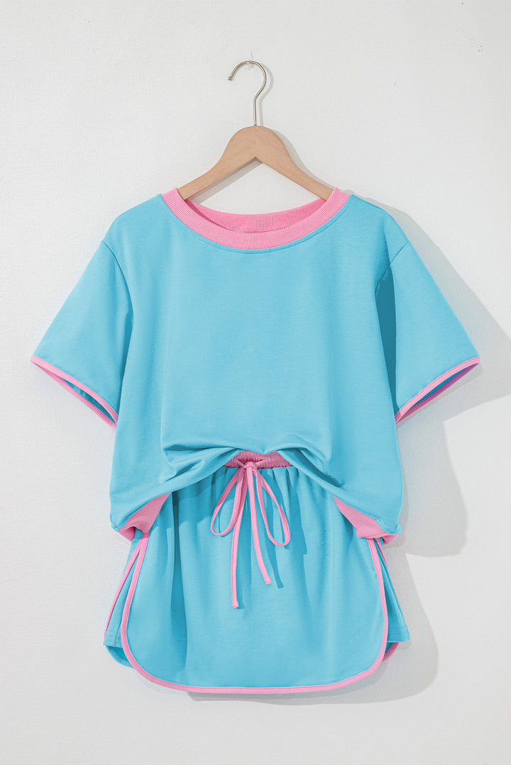 Araceli Drop Shoulder Dress Set