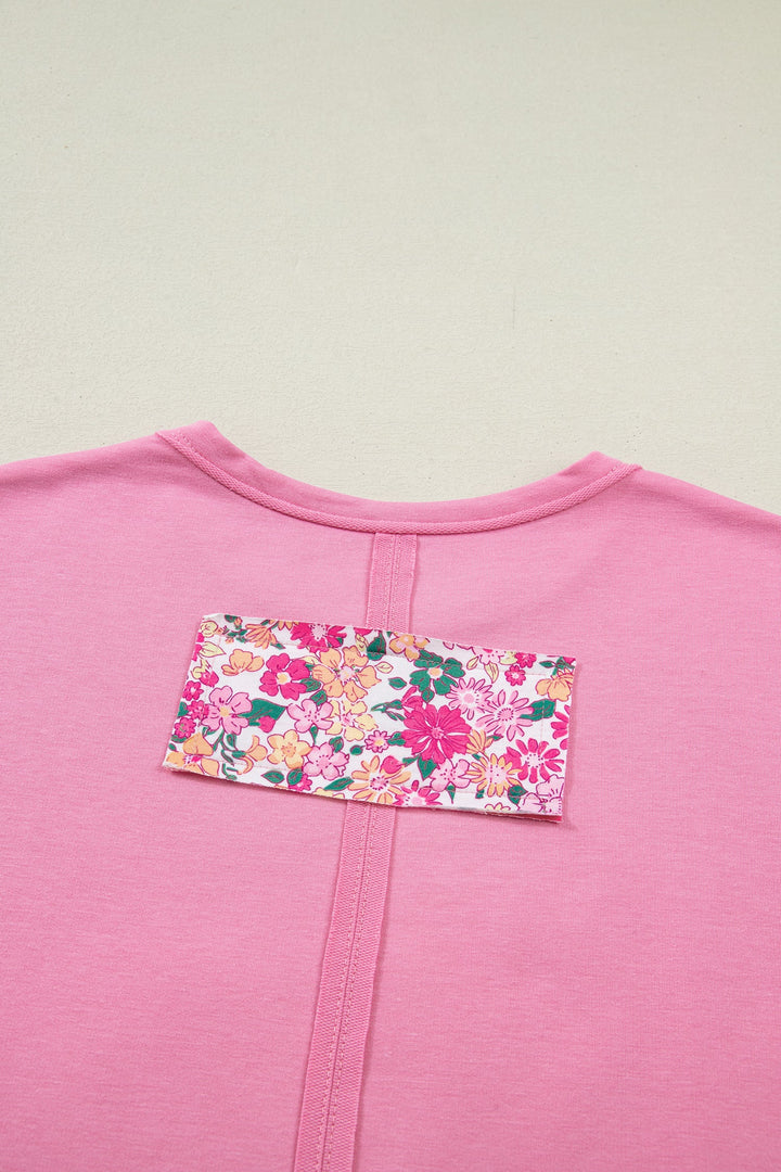 Adriana Big Flower Oversize Tee