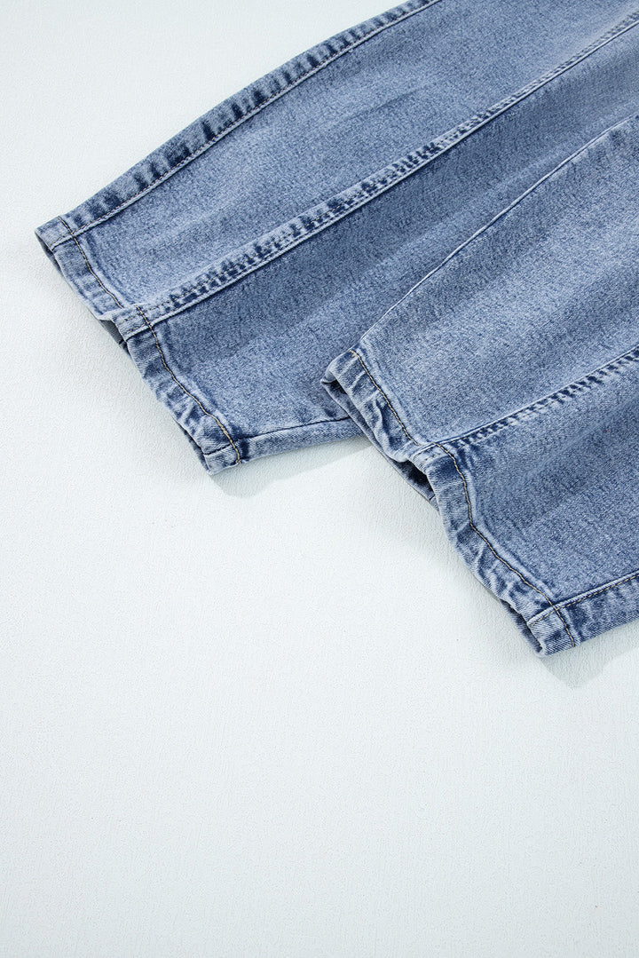 Bella Paperbag Waist Barrel Jeans