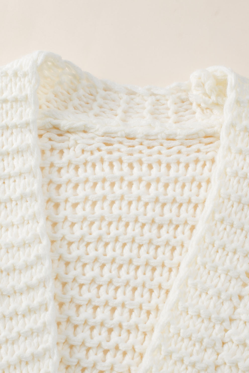 Oakley Shoulder Puff Sleeve Cardigan