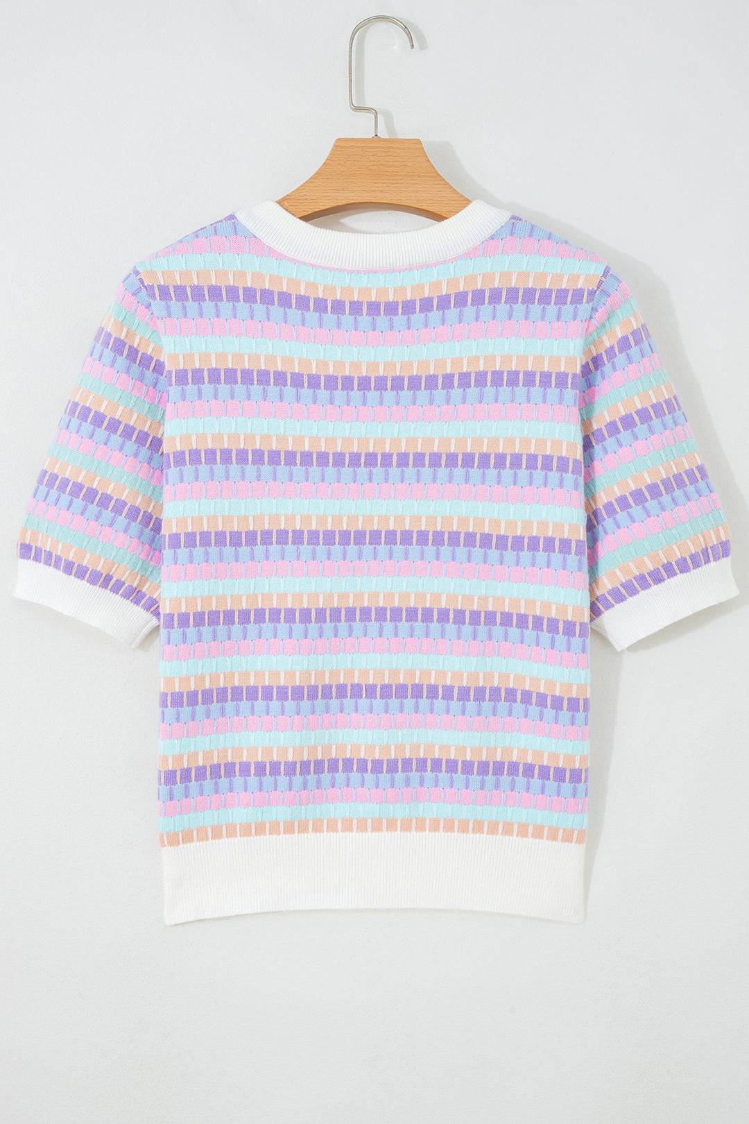 Ailany Knit Short Sleeve Sweater