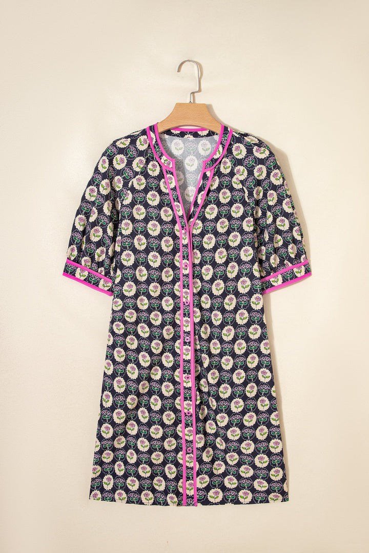 Cameron Vintage Floral Shift Dress