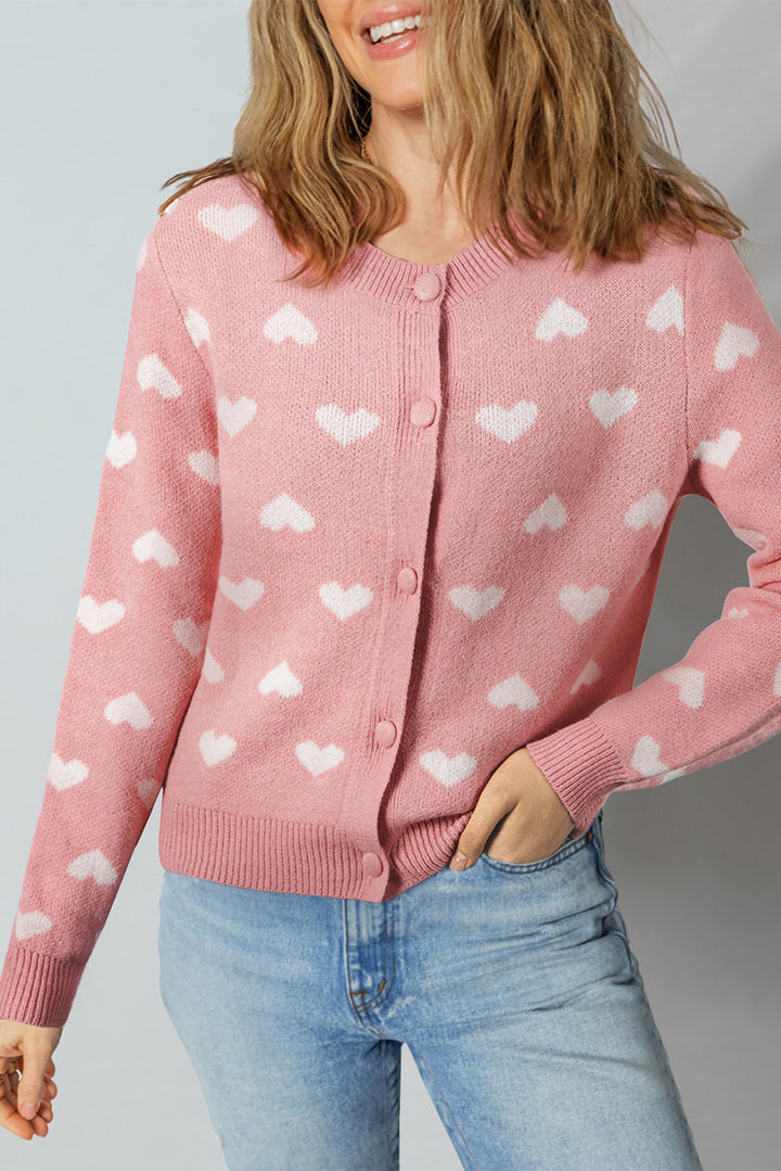 Zara Pattern Front Cardigan Sweater