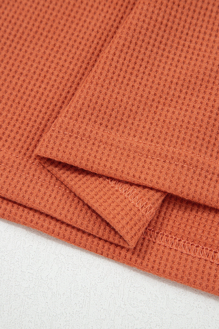 Taytum Patchwork Drawstring Hooded Long Sleeve Top