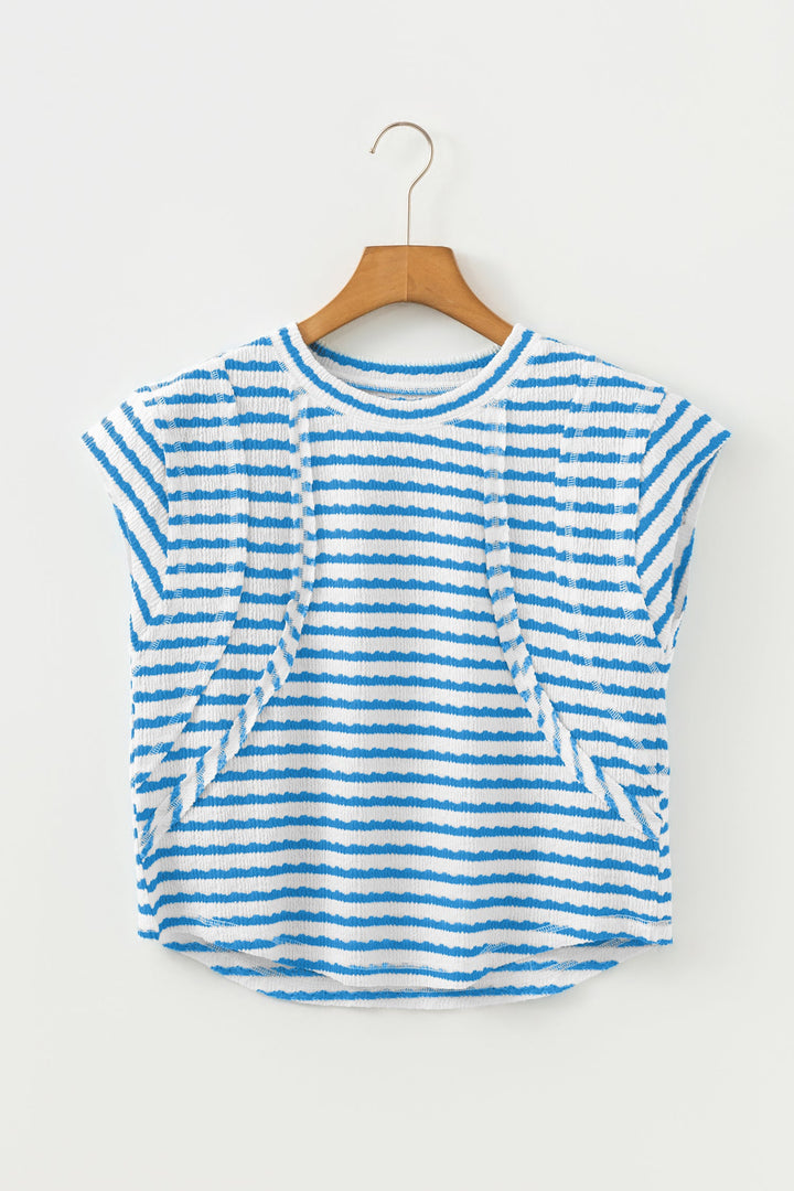 Maddie Sleeve Patchwork T Shirt