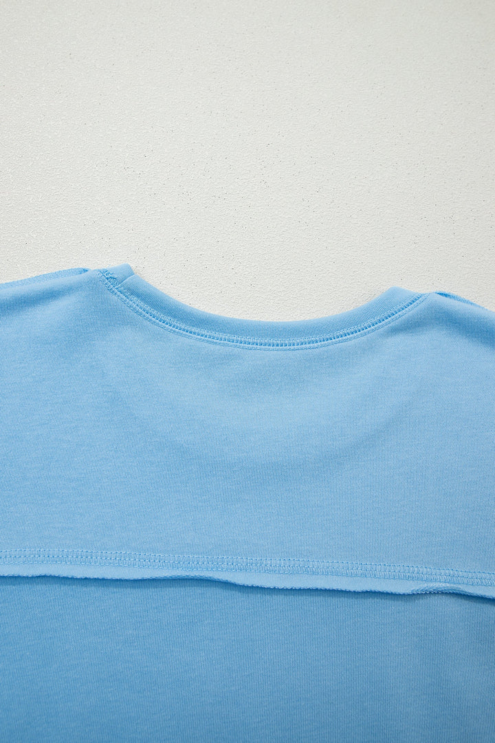 Rebecca Drop Shoulder Boxy Tee