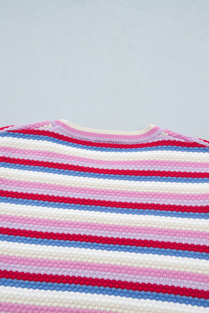 Bianca Knit Short Sleeve Sweater