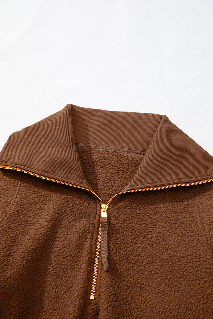 Audrey Half Zip Fleece Pullover