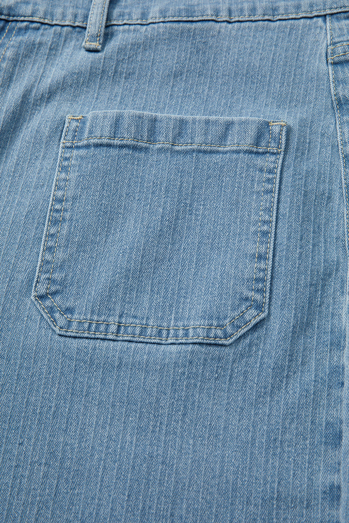 Adelyn Textured Wide Leg PLUS Jeans