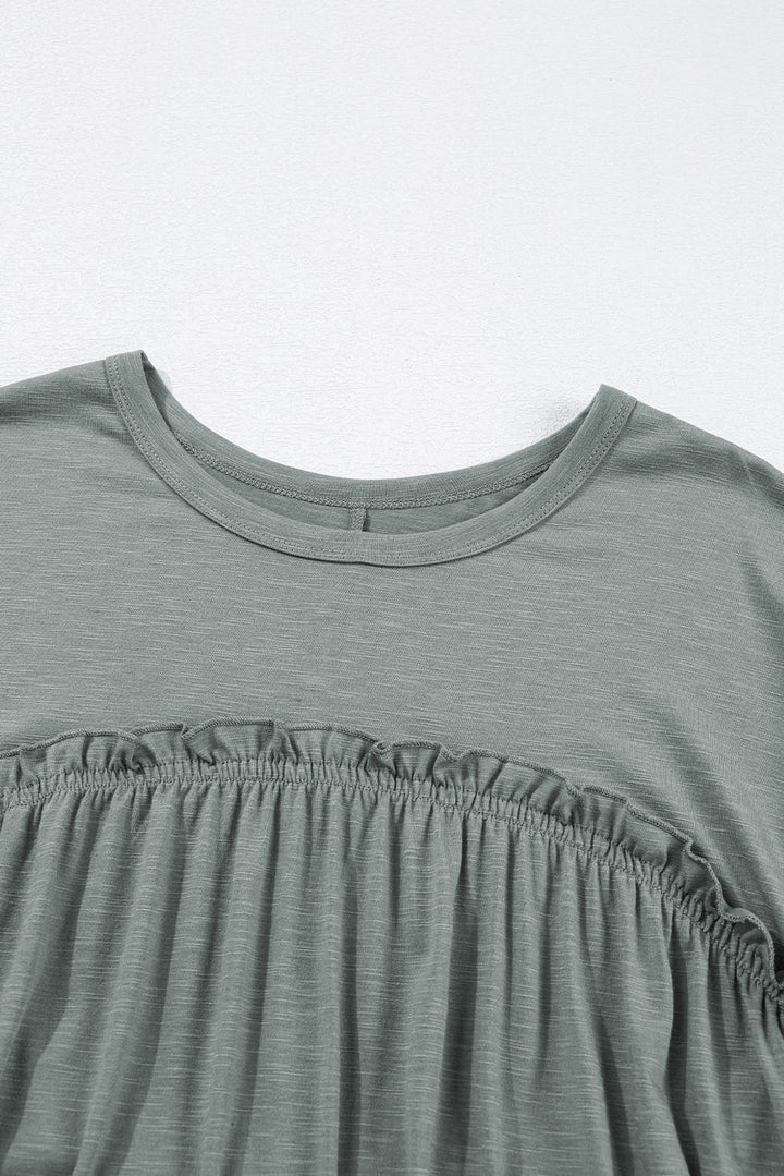 Daniela Gathered Seam T Shirt