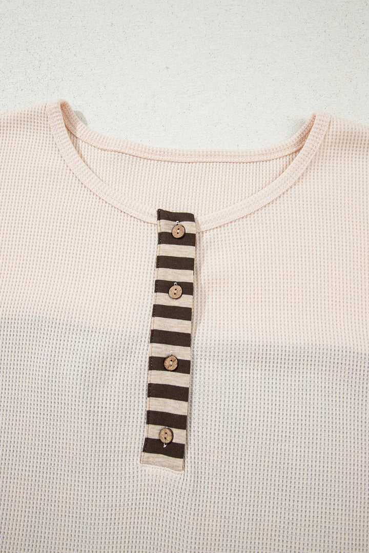 Mackenzie Plaid Patchwork Half PLUS Pullover